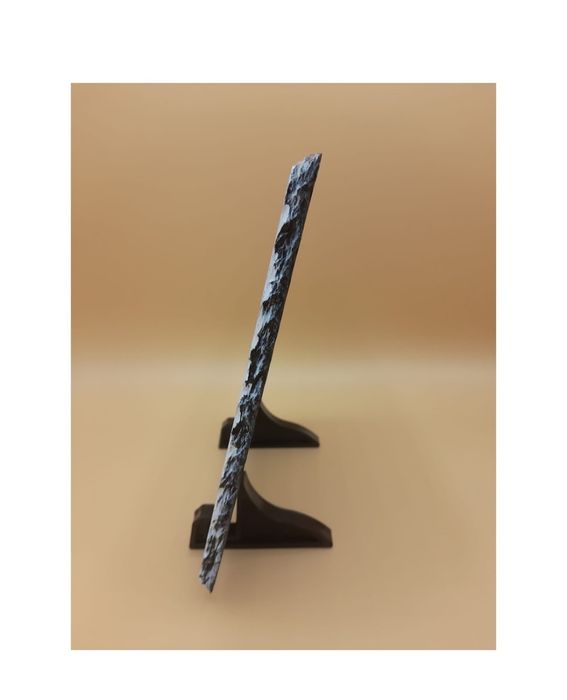 Placa ardezie personalizata 20×20cm cu suport