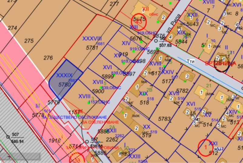 Продава се Парцел в София, Обеля - 2925 кв.м за 130 €/кв.м - Снимка #2