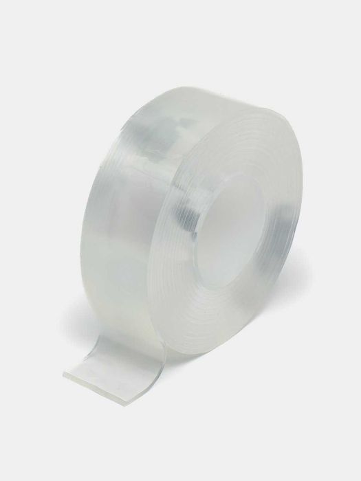 Продаётся Наноскотч прозрачный двухсторонный сторонный многоразовый