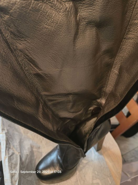 Продавам дамски ботуши естествена кожа Miss Sixty