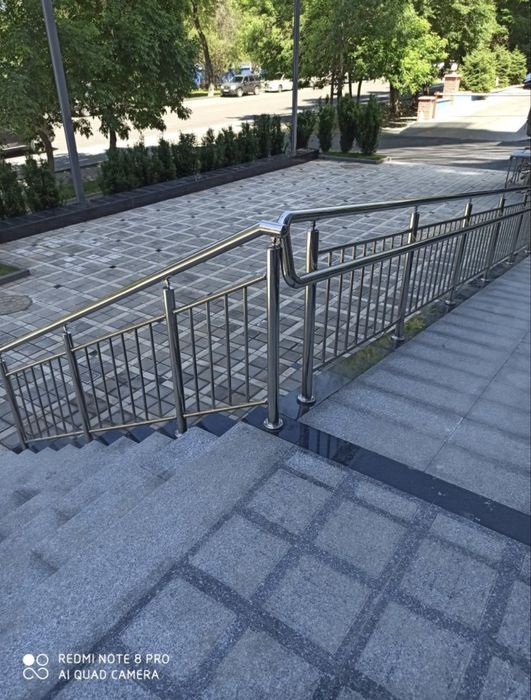 Перила из нержавейка