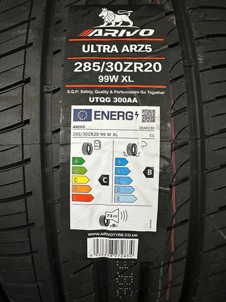 Нови Летни Гуми Arivo Ultra Arz5 285/30R20 99W Xl Нов Dot