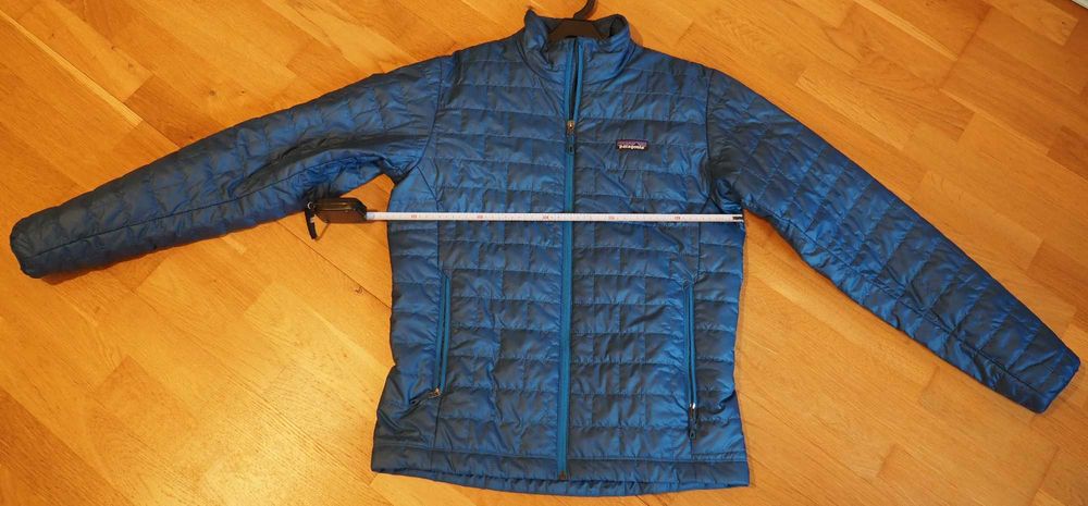 Patagonia Nano Puff, marime M, barbati, PrimaLoft Gold 60g, "Lagom Blue"