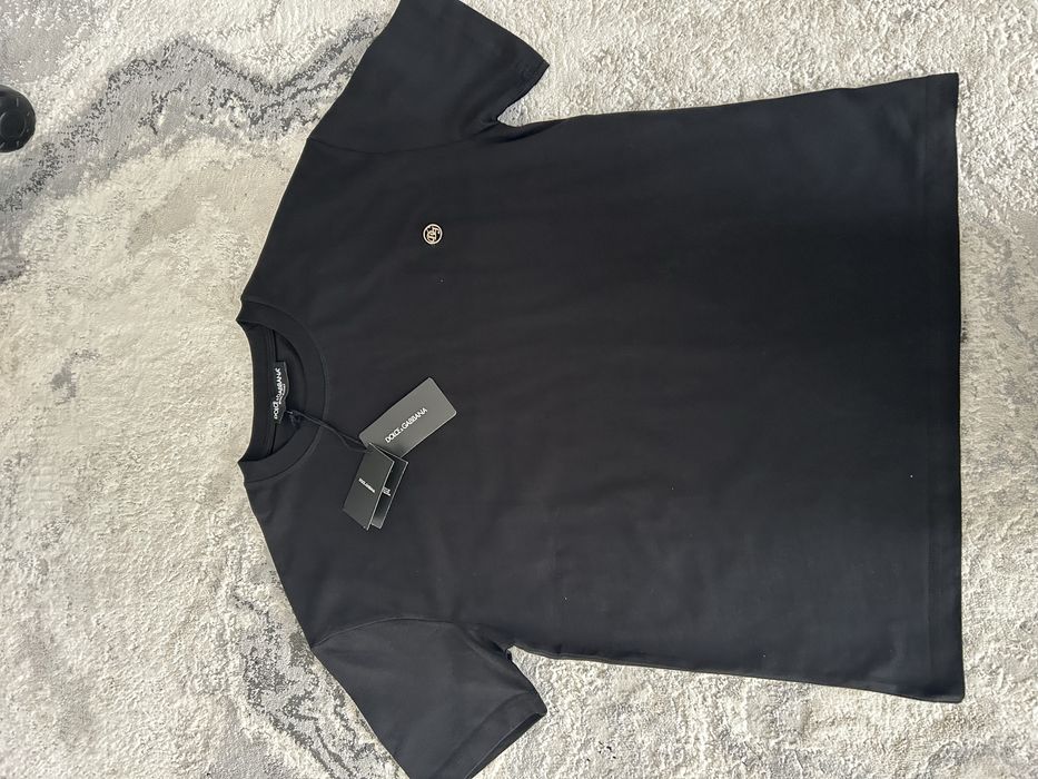 Tricou barbat negru Dolce&Gabbana