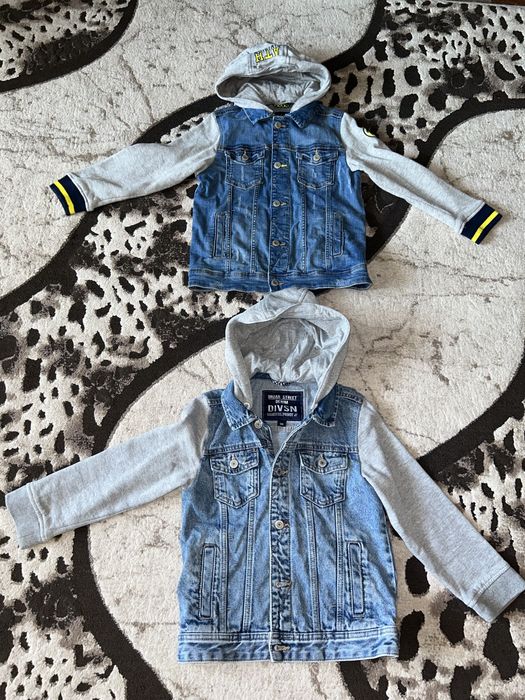 Geaca denim/blugi cu gluga C&A 134