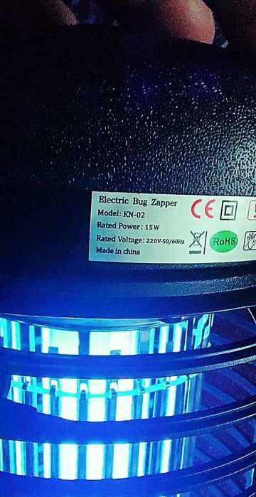 lampă UV anti-țânțar 15W ,4200 V  si  lampa  lumina Led