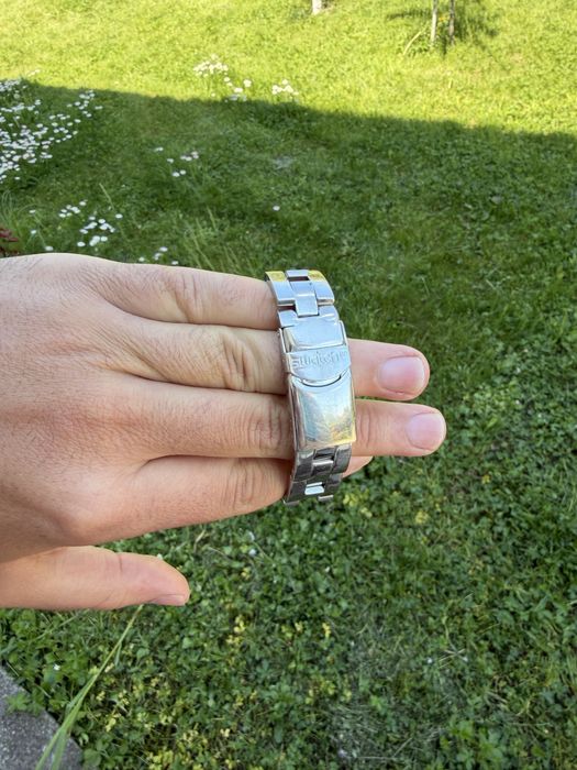 Ceas Swatch Irony Stainless Steel Swiss Made