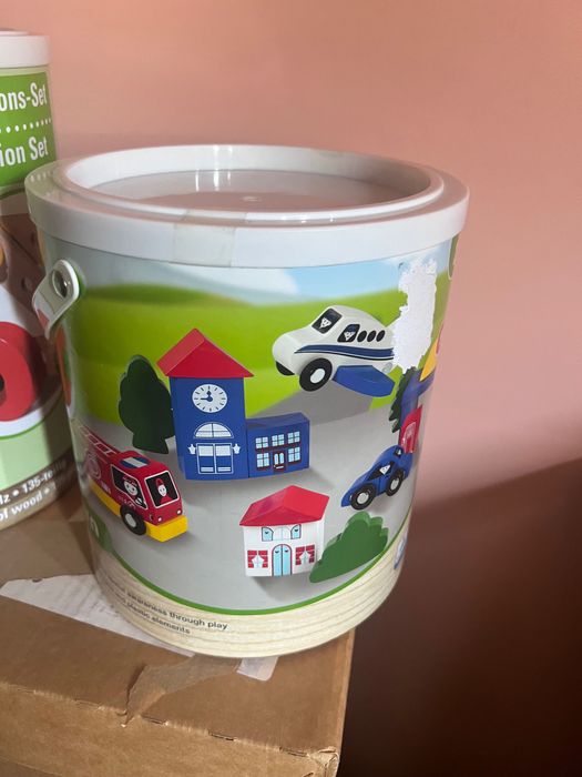 Дървен конструктор град