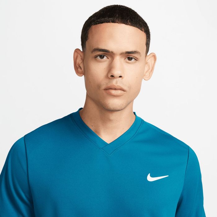 Nike Court DRI-FIT Tennis Tee оригинална тениска S Найк спортна фланелка спорт тенис