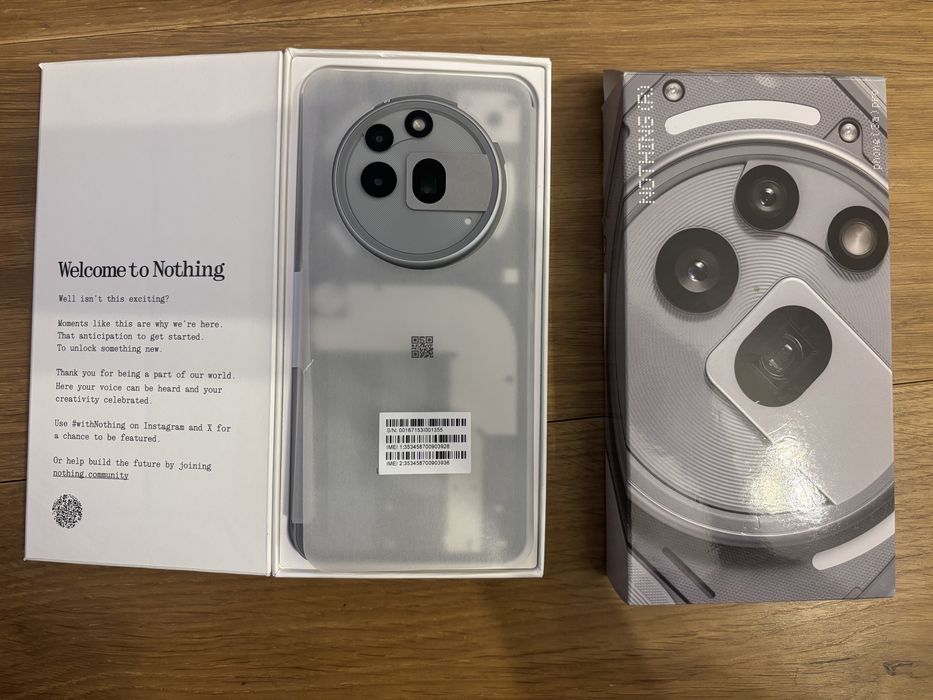 Смартфон Nothing Phone (3a) PRO 256/12 GREY , 12 GB, 256 GB