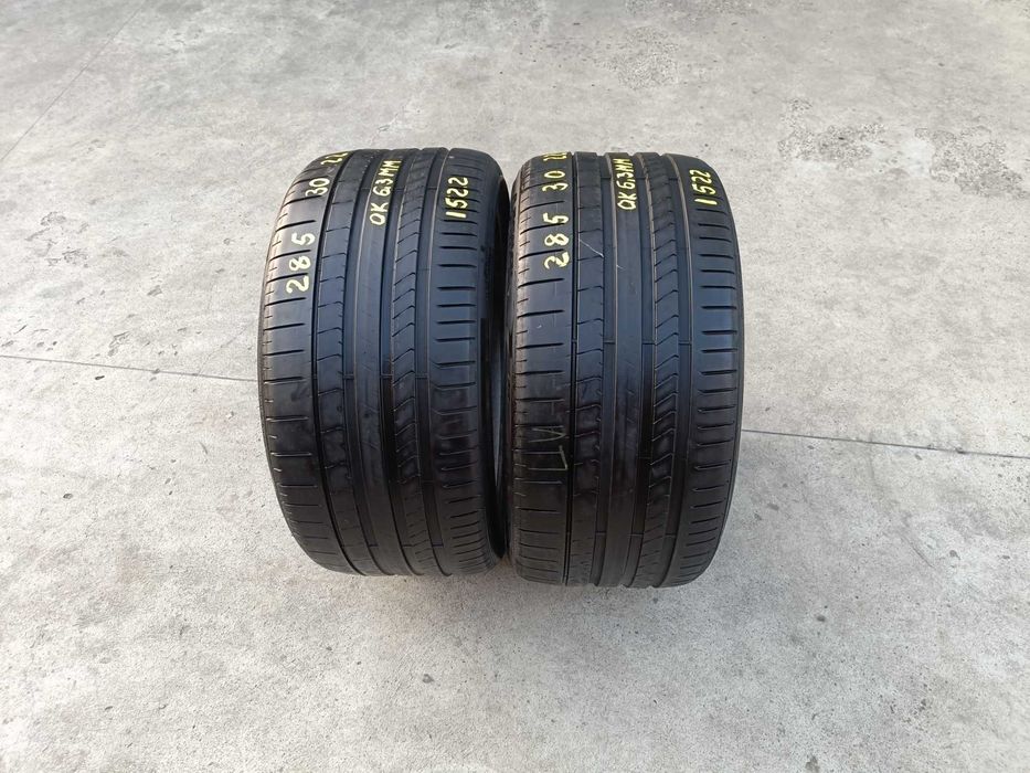 Doua anvelope de vara 285 30 22 pirelli p zero PZ4 pncs dot 2022