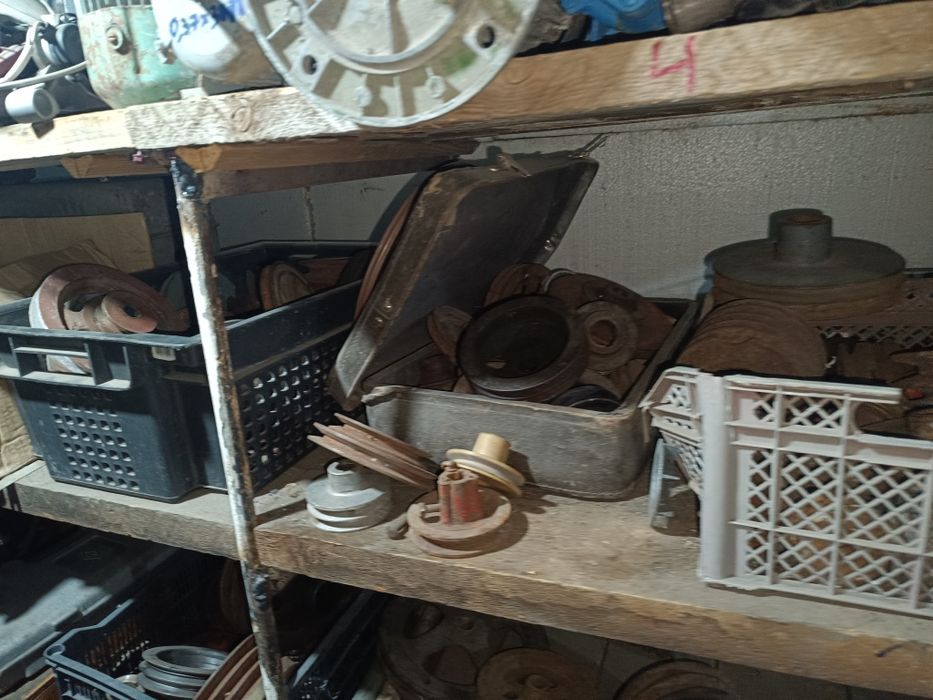 Шкивы разного размера