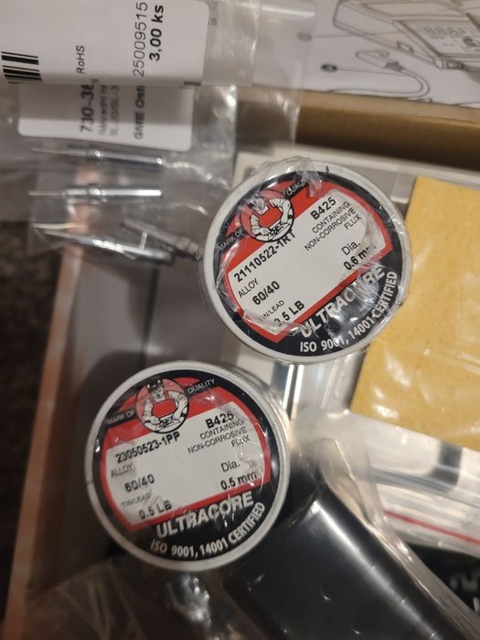 Statie lipit profesionala,cositor, plus cositor