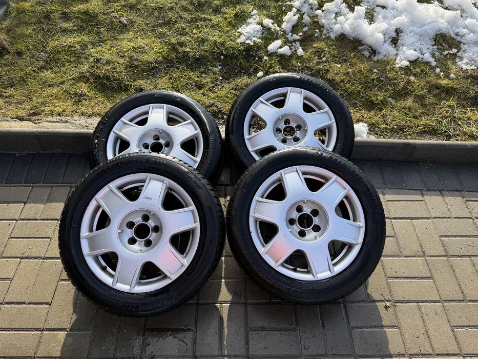 Jante aliaj cu anvelope 205.55.16 5 x100