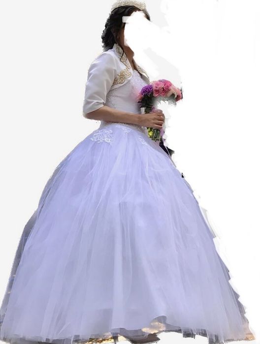 Продам свадебные платье, б/у