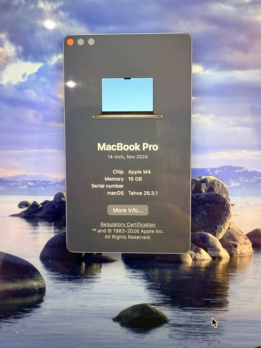 Macbook Pro M4 14 inch