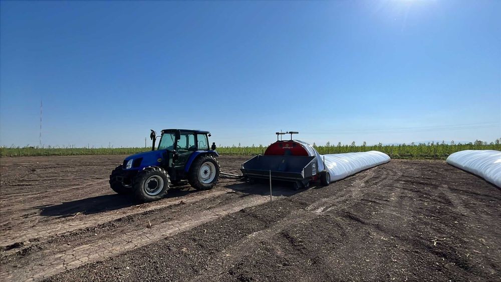 Saci depozitare cereale - Silobag - de la 200 tone