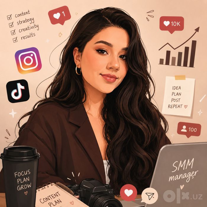 SMM-специалист | Контент, съёмка и продвижение Instagram