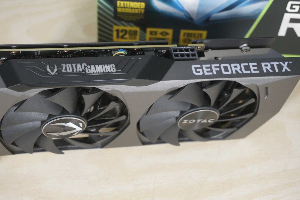 RTX 3060 12GB Zotac Twin Edge Nvidia GPU видеокарта / вкл. ДДС