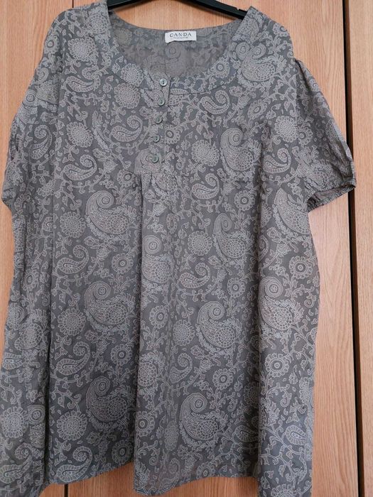 Bluza maneca scurta Kaki