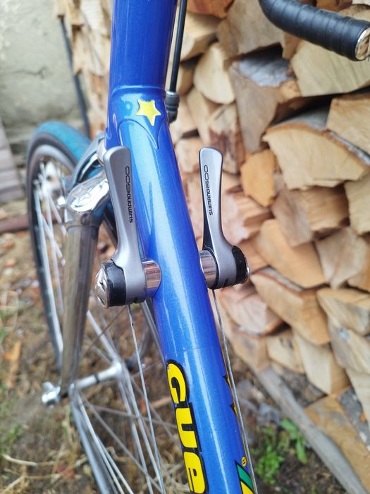 Cursiera Guerciotti, Columbus SL, Cinelli, 600 tricolor, Record, Rolls