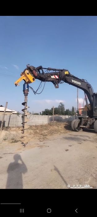 Ekskavator Stalba urnatish va teshish xizmati
