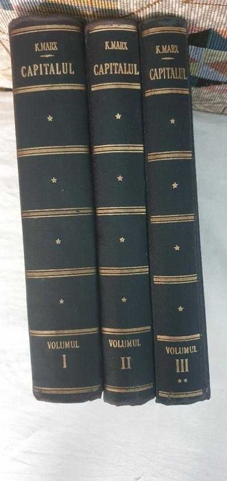 Vand  Capitalul de Karl Marx 3 volume