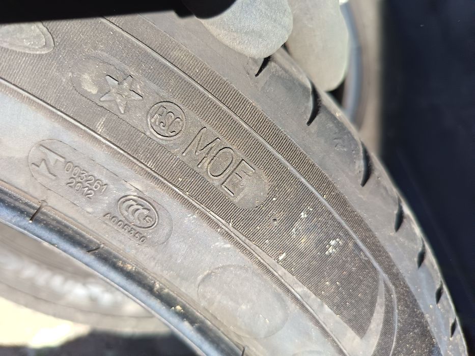 Anvelope vara 245 45 18 Michelin runflat 2018 +6mm