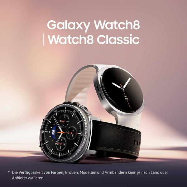 Нов Смарт Часовник SAMSUNG Watch8 Classic L500, SM-L500NZKADBT, 46mm GPS WLAN, ПУЛСОМЕР, 2 години Гаранция