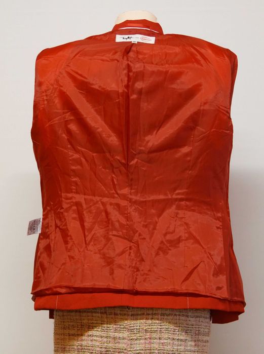 Sacou vintage  Thierry Mugler pour Clarins rosu marimea 40