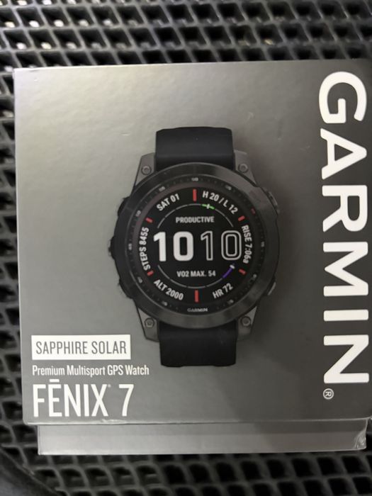 Продам garmin fenix 7 solar sapphir