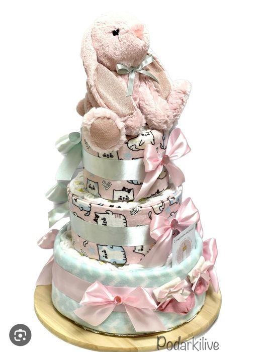 Pampersli tort. Торт из памперсы