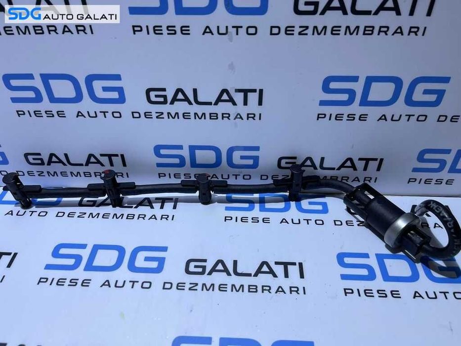Rampa Retur Injectoare cu Supapa Audi A4 B8 2.0 TDI CAGA CAGB CAGC CAHA CAHB CMEA 2008 - 2012 Cod 03L130235K [D1068]