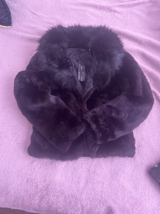 Дамски кужух черен