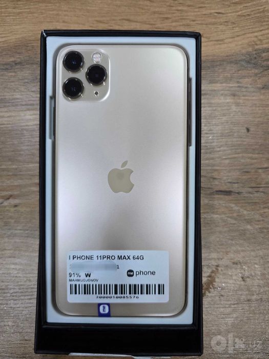 iPhone 11 Pro Max 64GB 91% | Nasiyaга ham bor