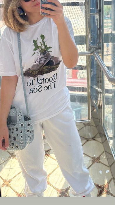 Летние брюки  белое трико