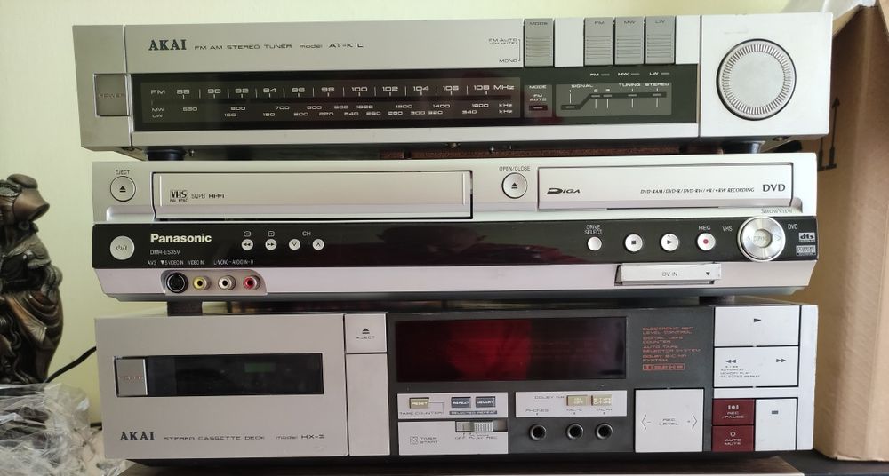Akai ,denon, Sony ,marantz