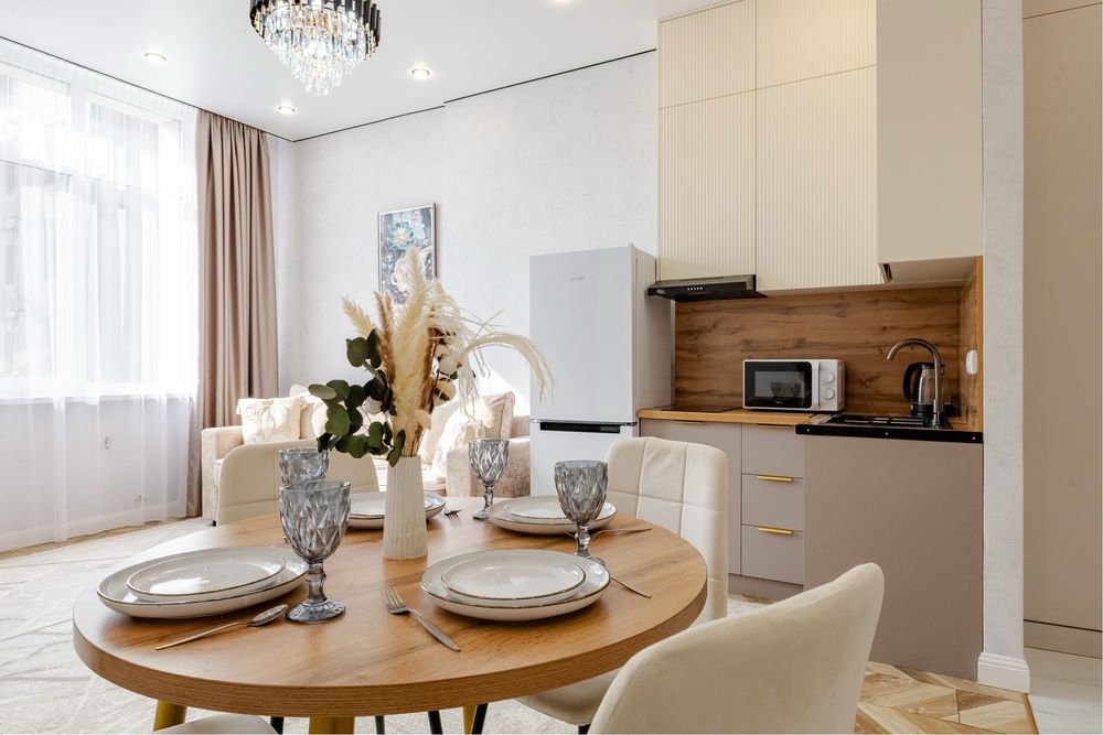 Квартира с дизайнерским ремонтом