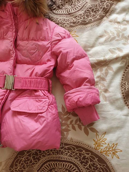 Пуховик для девочки 86-92