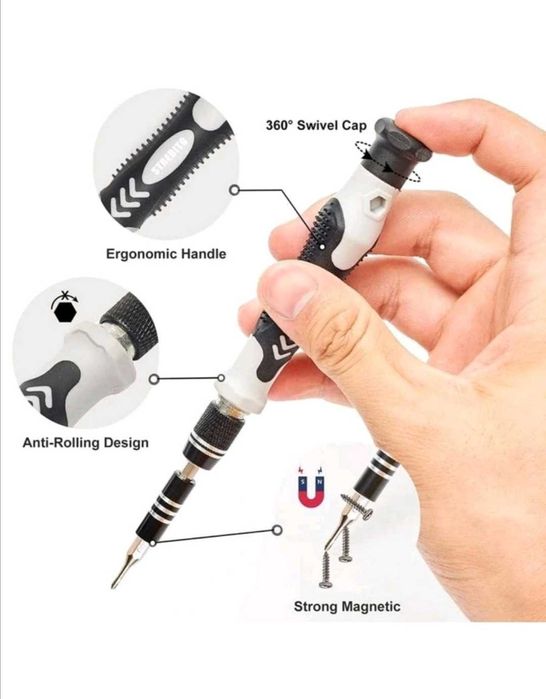 115 части прецизни отвертки с битове подарък за мъж