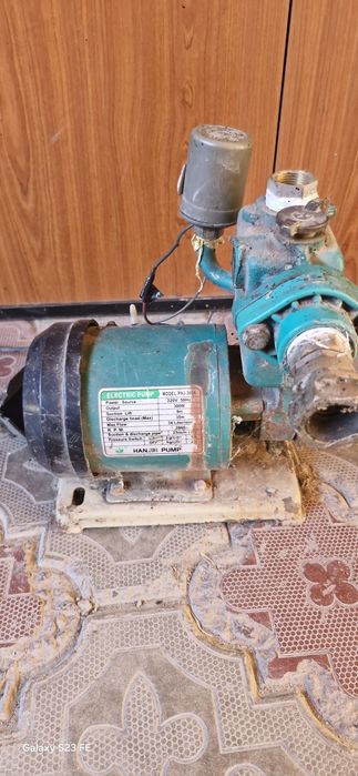 Насос в рабочем состоянии