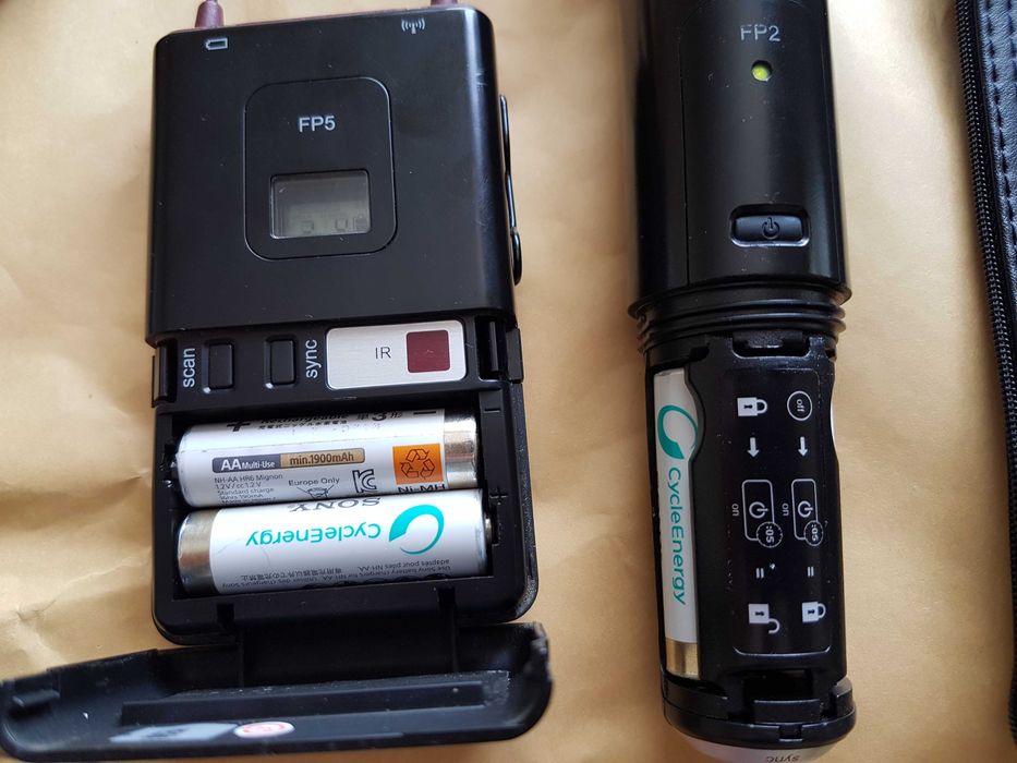 НОВА ЦЕНА Репортерски микрофон SHURE FP2 с приемник FP5