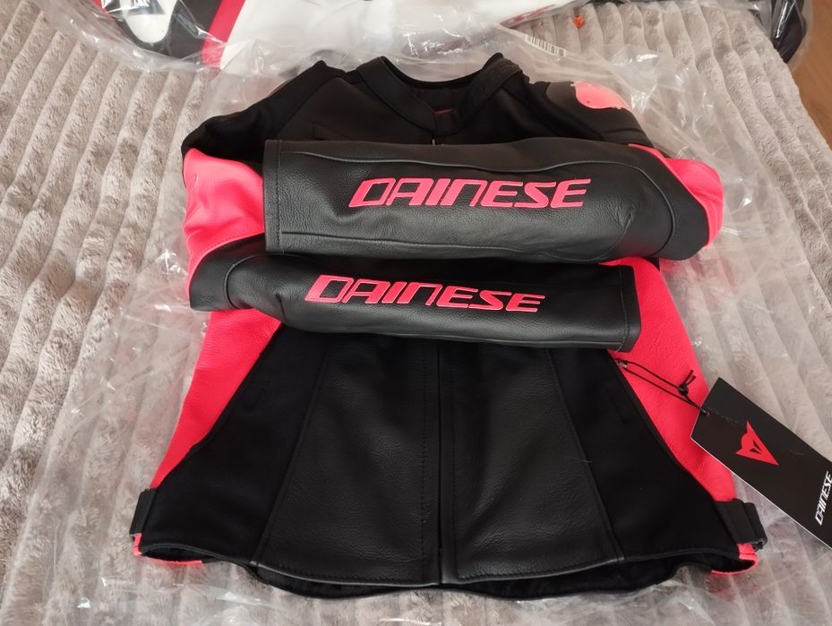 Дамски кожено мото яке Dainese 42 (36l