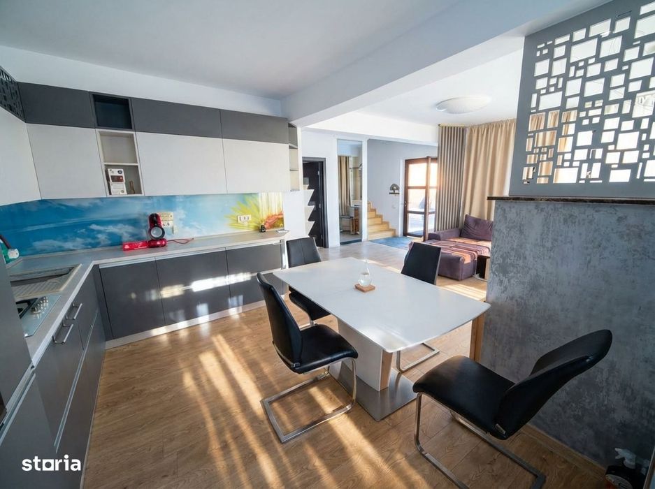 Casa individuala, complet mobilata si utilata, 4 camere, Mansarda