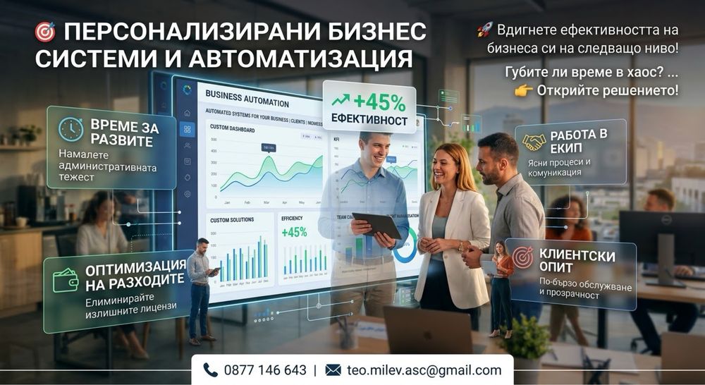 Custom Software Solutions & Business Automation