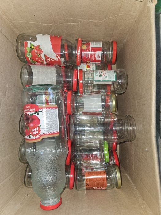 Банки 36 штук чистые бесплатно
