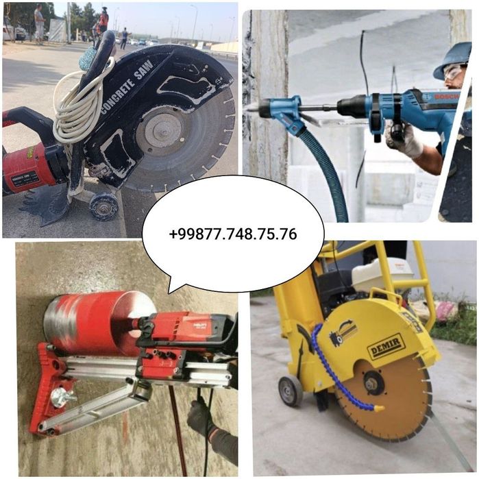 Devor teshish,Almazniy bur услуги алмазное бурение,Девор кесиш тешиш