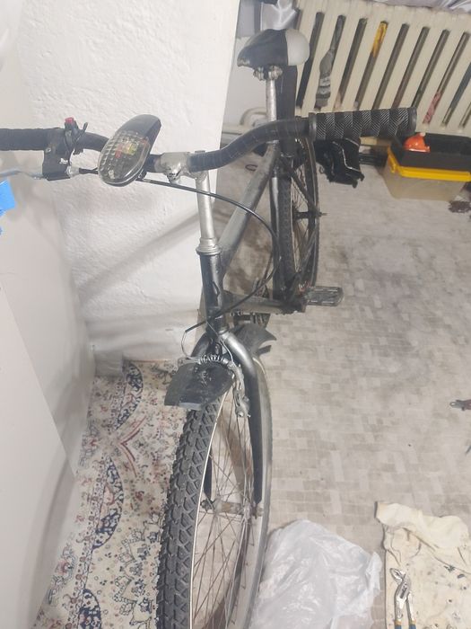 Велосипед на ходу