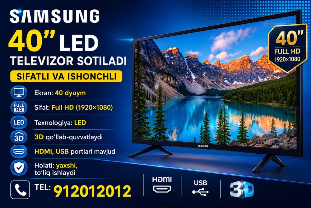 samsung tv 40 3D ue40eh6030