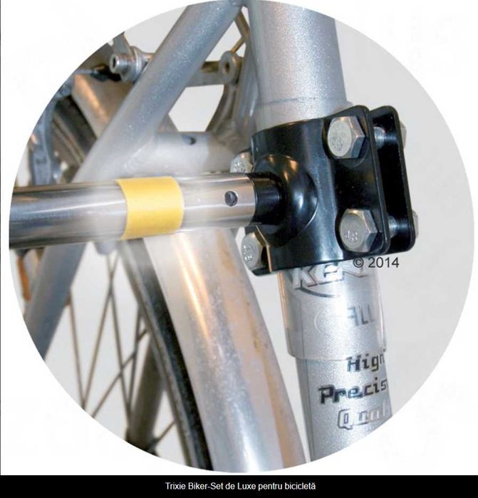 Set suport lesa bicicleta caine trixie S-M